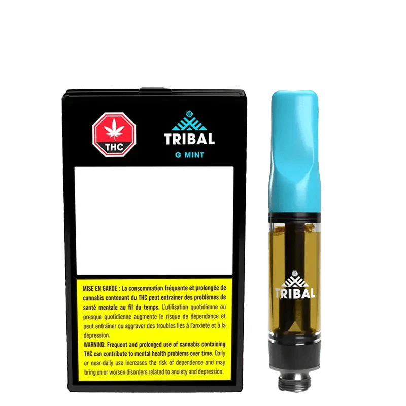 Tribal G Mint Live Resin Vape Cartridge