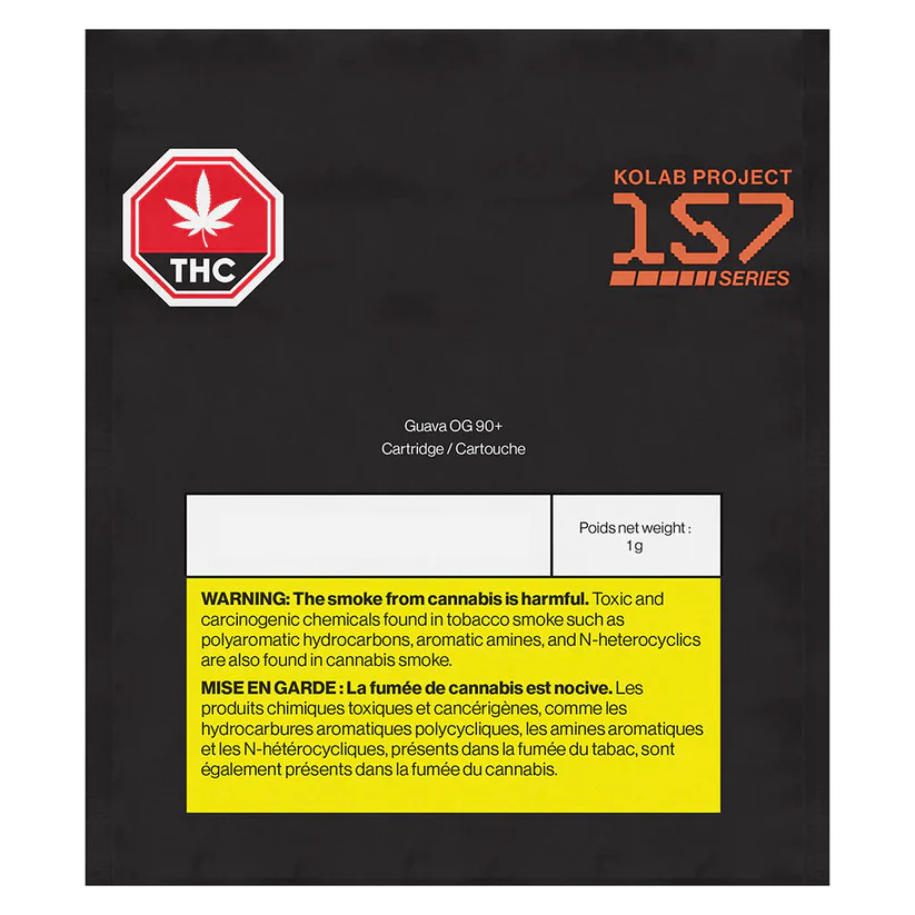 Kolab Project 157 Series Guava OG 90+ Vape Cartridge - Image 3