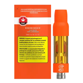 True GLTO 33 Live Resin Vape Cartridge