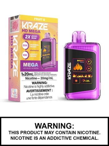 Kraze HD Mega Disposable Vape - Image 8