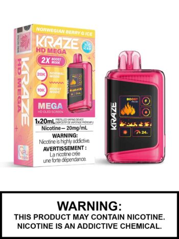 Kraze HD Mega Disposable Vape - Image 5