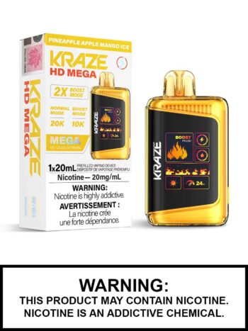 Kraze HD Mega Disposable Vape - Image 4