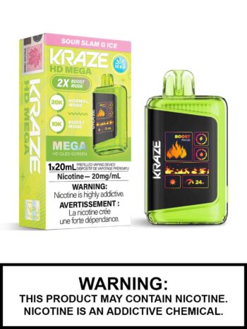 Kraze HD Mega Disposable Vape - Image 3